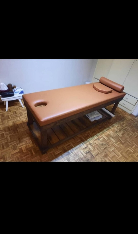 تخت ماساژ تمام چوب روس و تشک فوق طبی